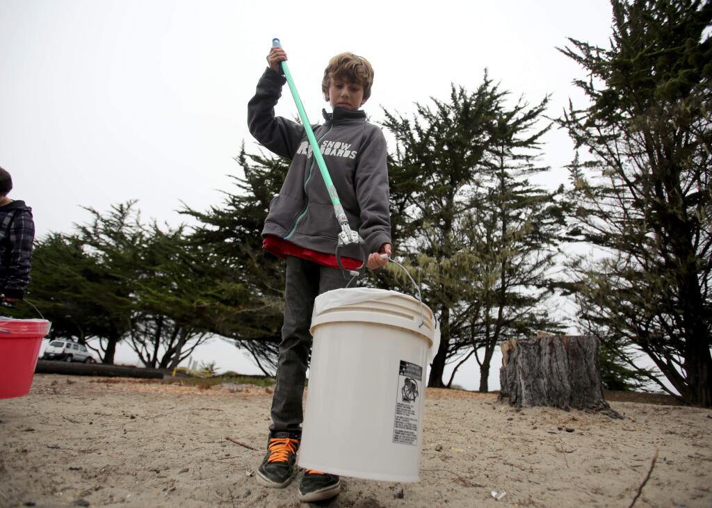 Saturday was the 33rd annual California Coastal Cleanup Day. (The Press Democrat, 2012)