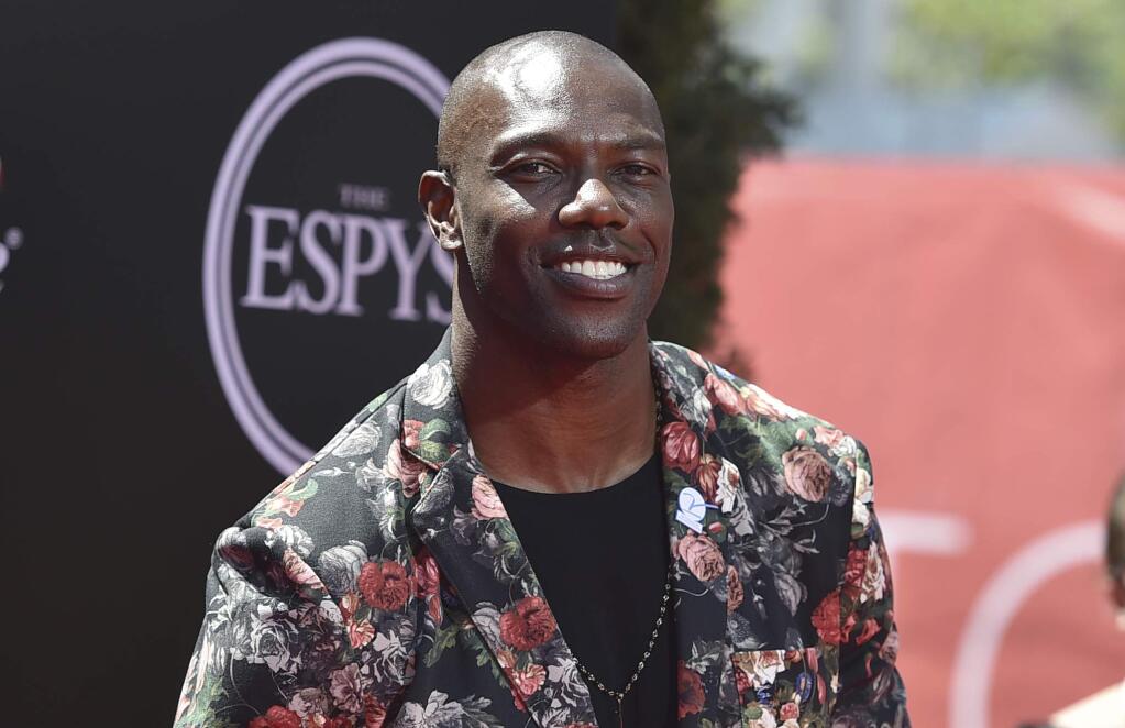 In this July 13, 2016, file photo, former NFL player Terrell Owens arrives at the ESPY Awards at the Microsoft Theater in Los Angeles. (Photo by Jordan Strauss/Invision/AP)
