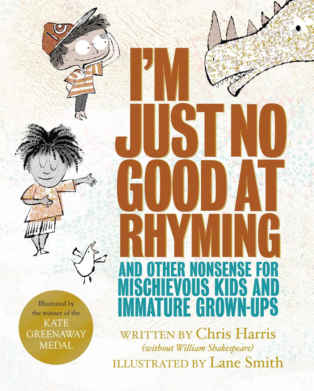 Chris Harris' 'I'm Just No Good at Rhyming' is the No. 1 book on this week's list of bestelling kids and young adults titles.