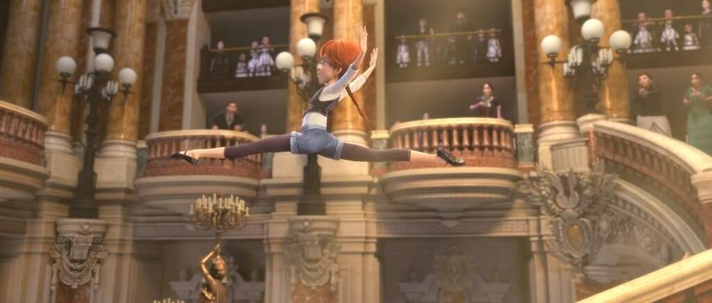 This image released by The Weinstein Company shows a scene from, 'Leap!' (The Weinstein Company via AP)