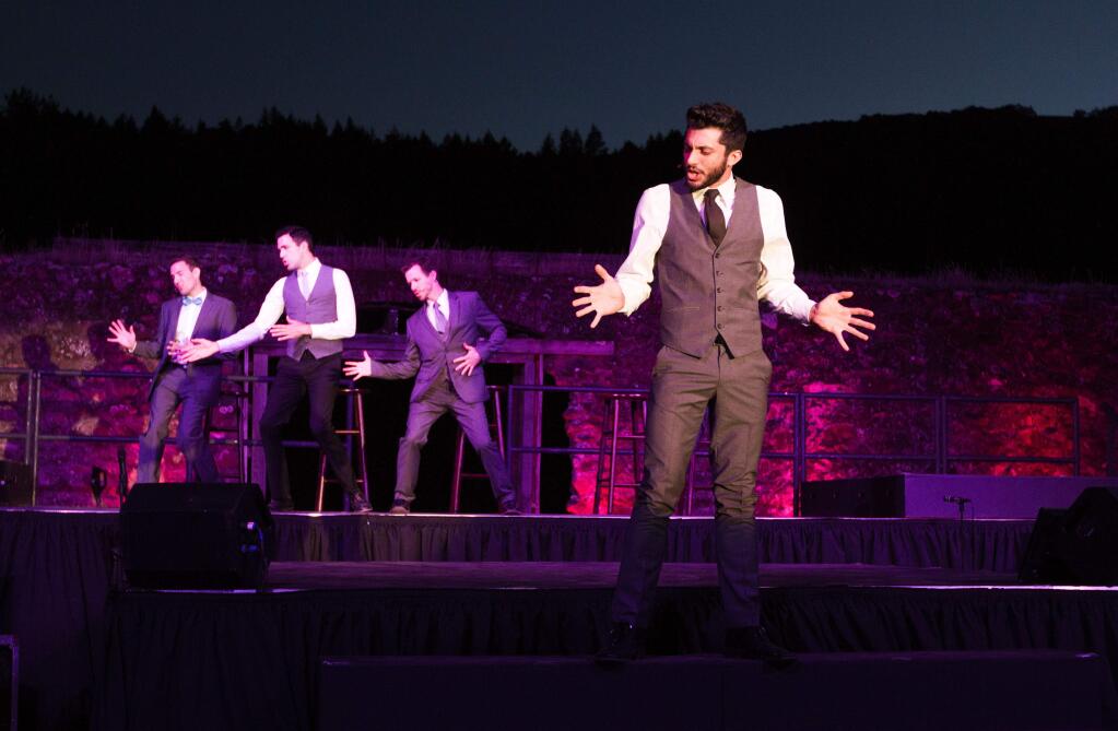 The winery ruins at Jack London State Historic Park in Glen Ellen serve as the stage for song and dance by polished performers from Broadway shows and national touring companies in productions by the Transcendence Theatre Company. ROBBI PENGELLY/Index-Tribune