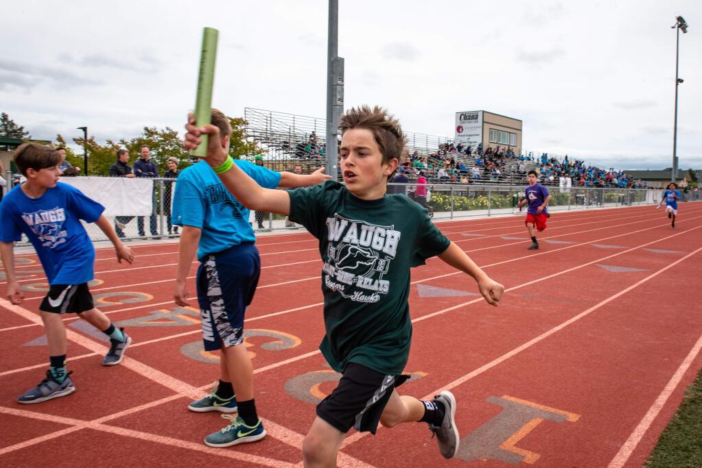 ANDREW GOTSHALL PHOTORelays were a big part of the Eastside Relays.