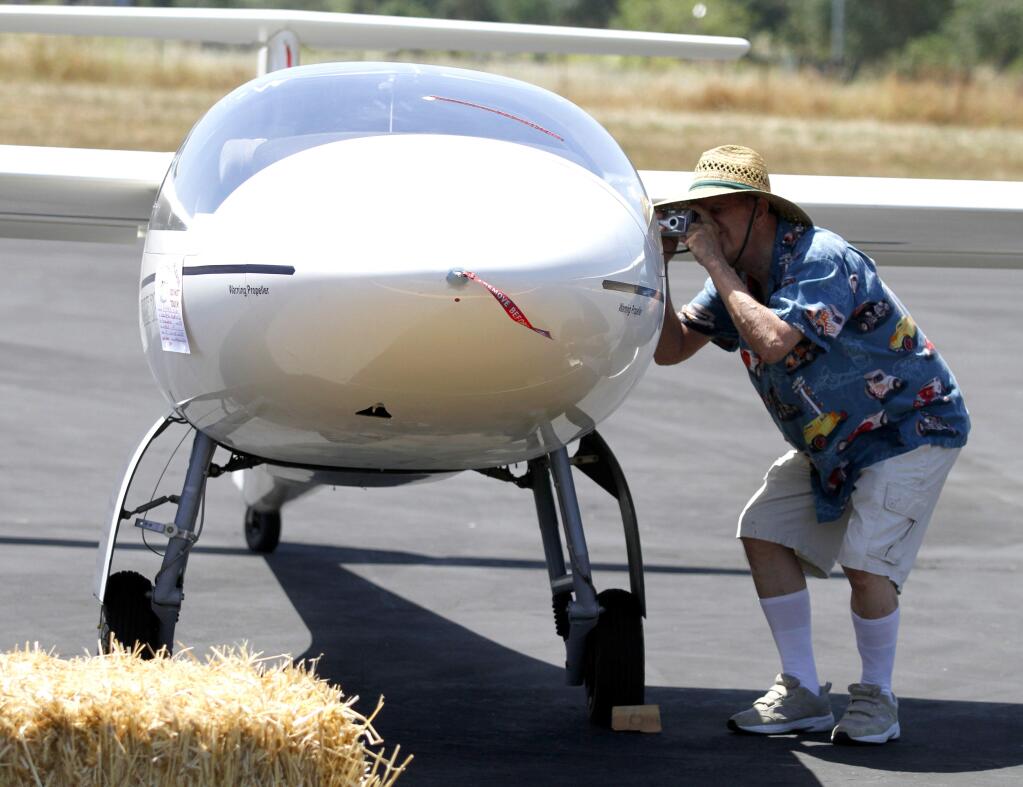 Hundreds of people turned out for the Sonoma Skypark's Family Fun Day on June 13.(Photos by Bill Hoban/Index-Tribune)