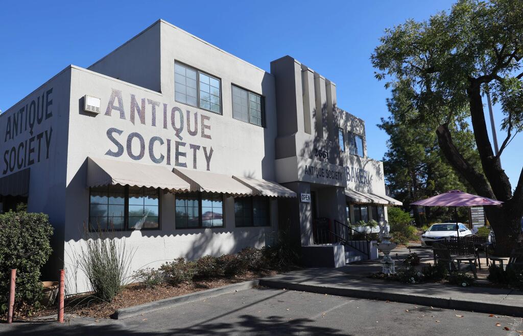 The Antique Society houses more than 100 dealers offering vintage goods in Sebastopol.(Christopher Chung/ The Press Democrat)