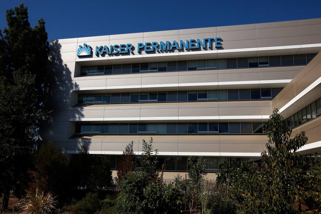 Kaiser Permanente hospital in Santa Rosa, Thursday, Sept. 14, 2017. (Alvin Jornada / The Press Democrat file)