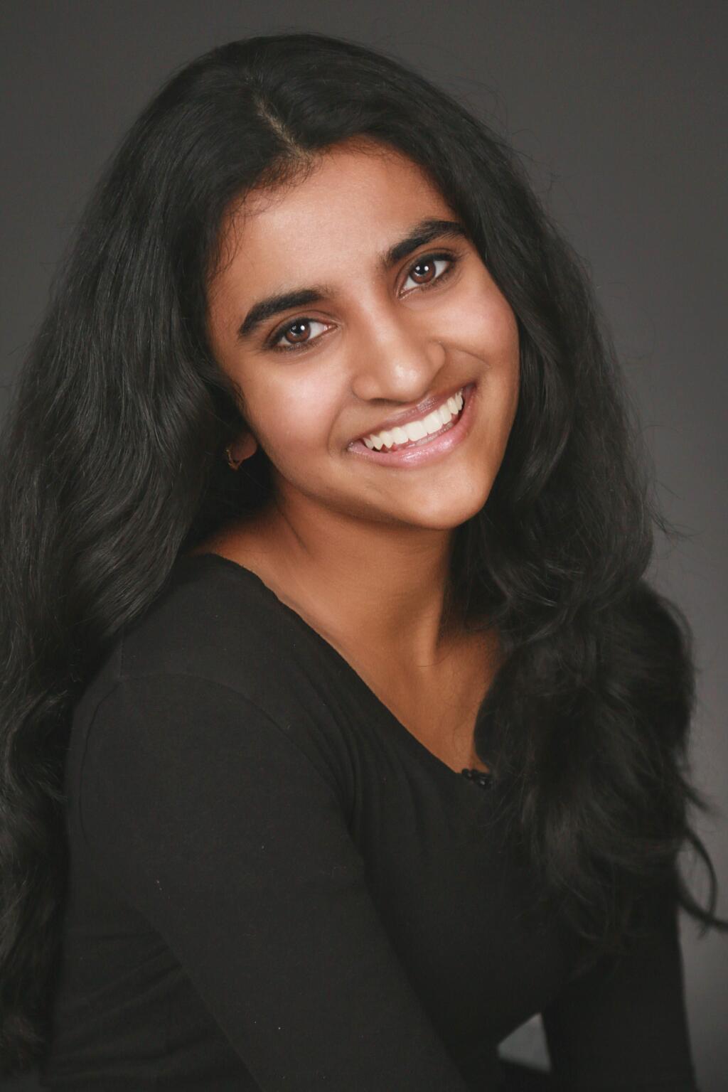 Varnika Kailash, 15, Santa Rosa, Miss Sonoma County's Outstanding Teen 2019 contestant. (Will Bucquoy/For Miss Sonoma County Scholarship Program).