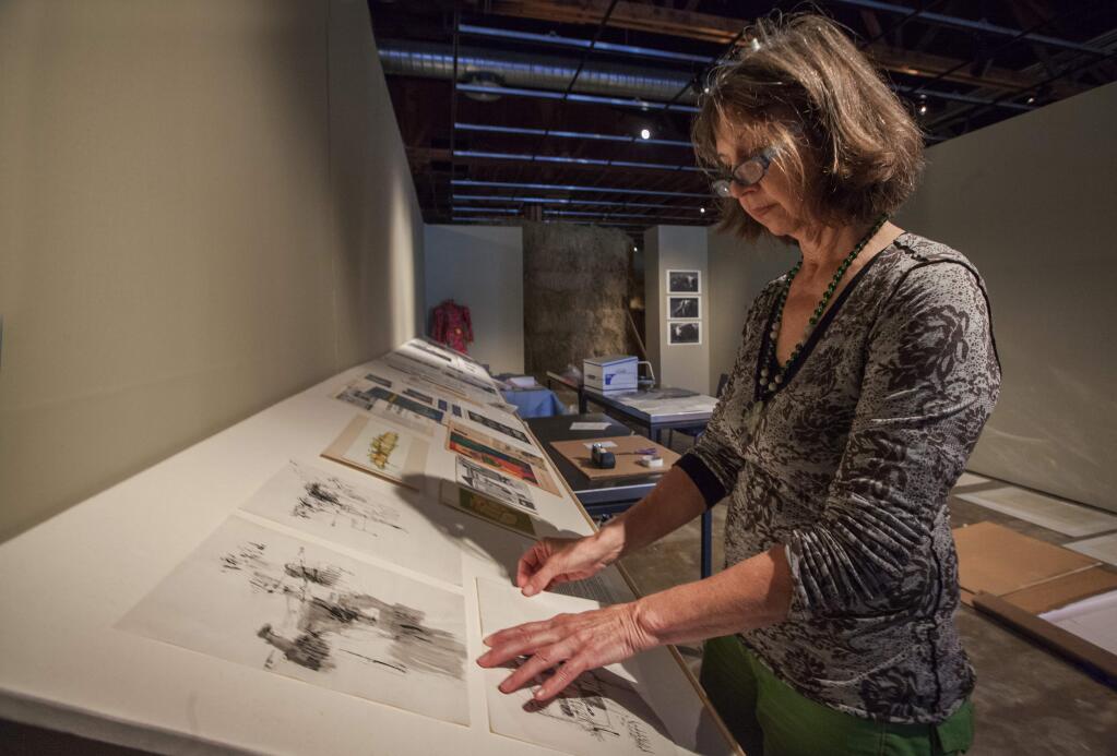 Robbi Pengelly/Index-TribuneDiane roby is a guest curator for the eleanor Coppola exhibit at the Sonoma Valley Museum of Art.