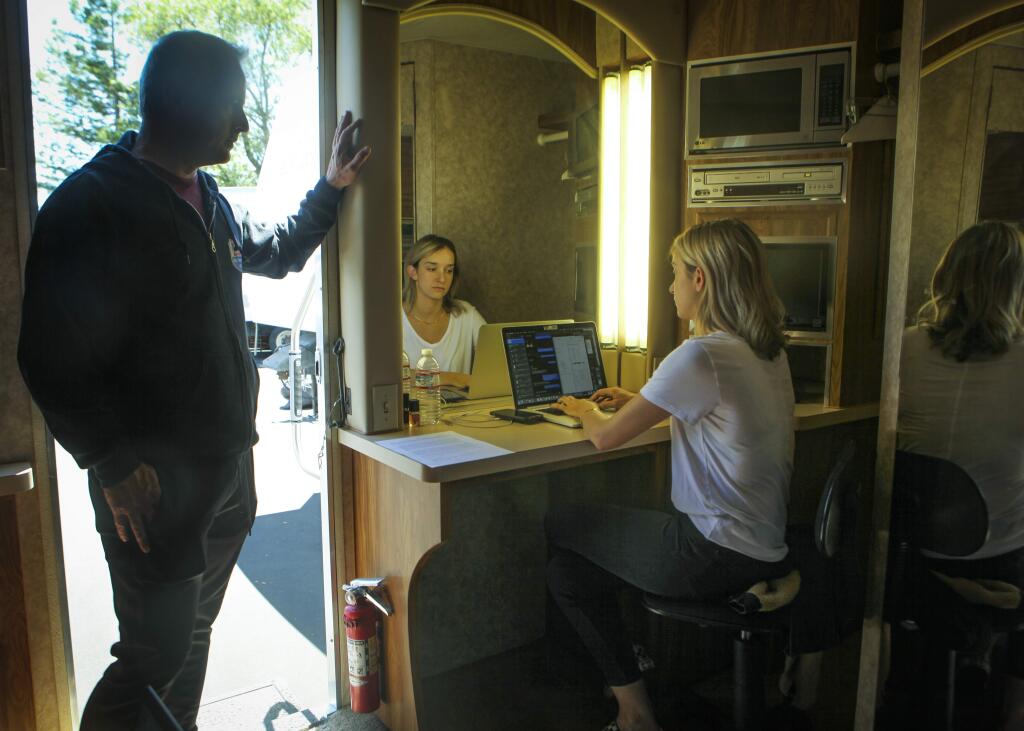Petaluma, CA, USA._Tuesday, July 09, 2019._Hollywood movie producer Ali Afshar is back in Petaluma filming another project. (CRISSY PASCUAL/ARGUS-COURIER STAFF)