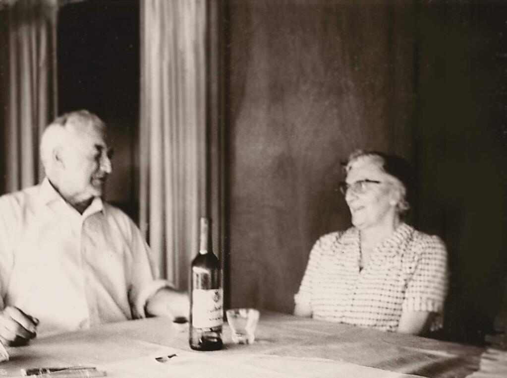 Giovanni 'John' and Julia Pedroncelli, founders of Pedroncelli Winery.