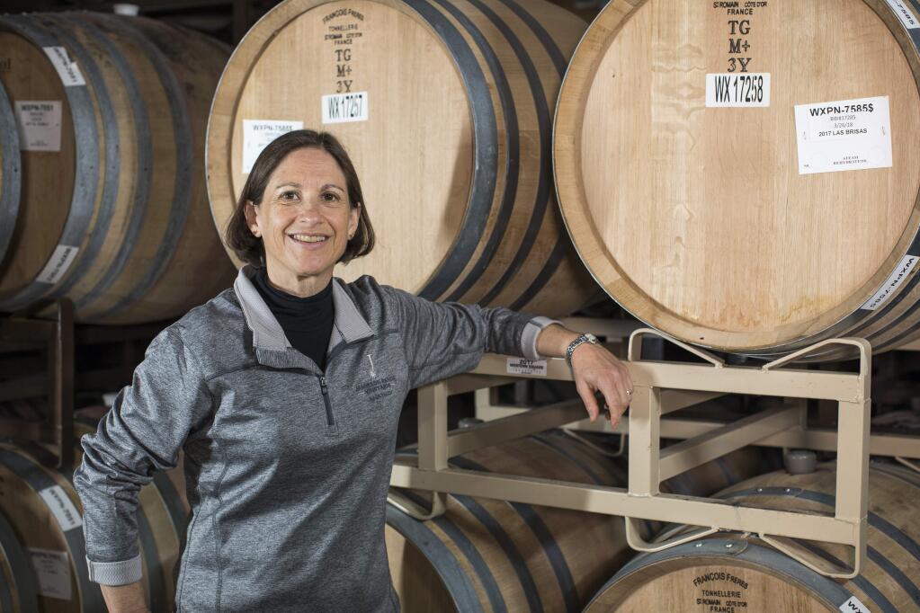 Linda Trotta, winemaker, Jamieson Ranch Vineyards, Napa Valley