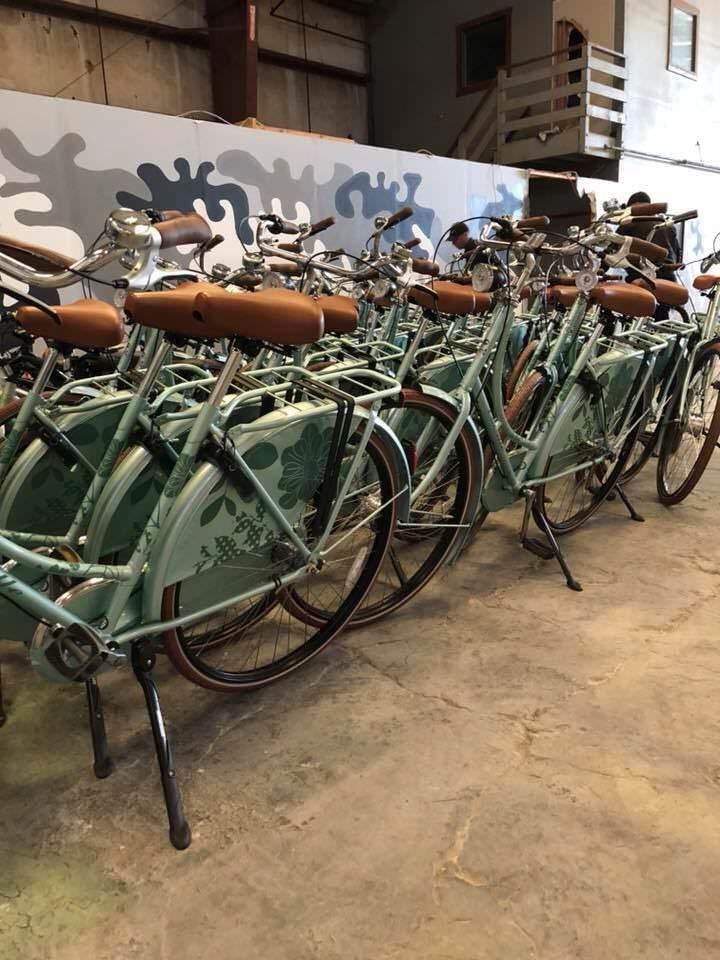 Gazelle Bicycles donated 25 bikes to local fire victims
