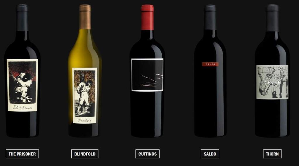 Constellation Brands is set to buy The Prisoner Wine Company portfolio in April 2016. (theprisonerwinecompany.com)