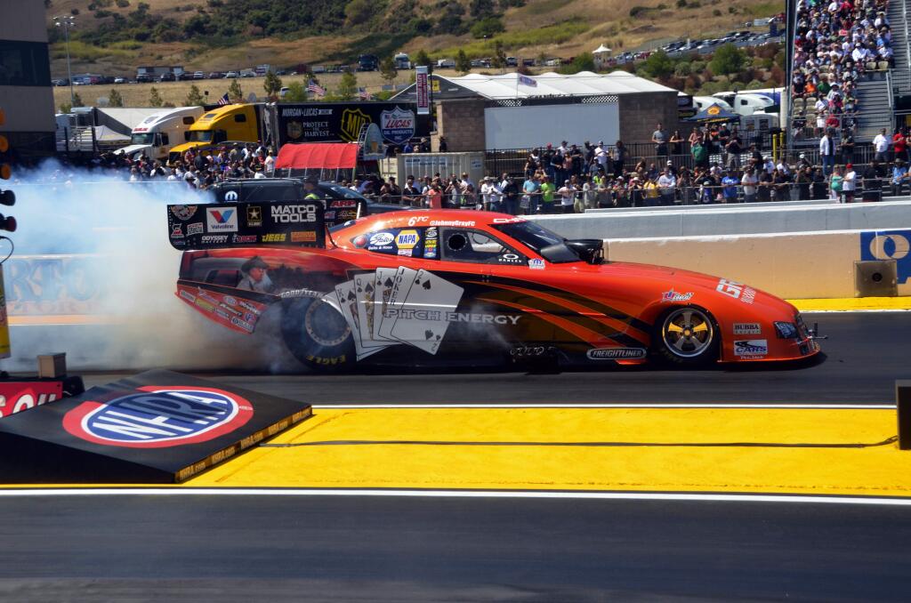 Index-Tribune file photoThe NHRA Lucas Oil Drag Racing Series took over Sonoma Raceway this past weekend. This coming weekend, the Raceway will be hosting the NHRA Sonoma Nationals.