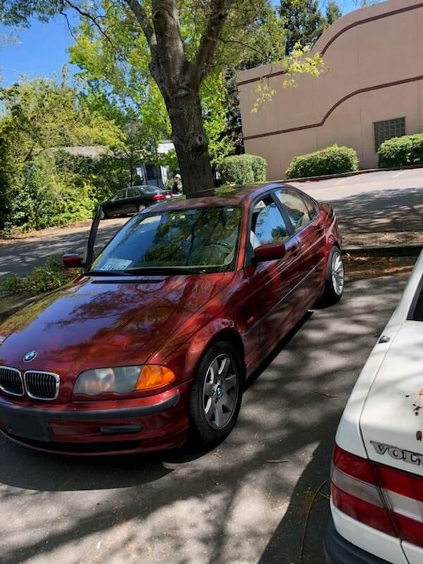 Detectives are asking for the public's help finding this missing burgundy 2001 BMW 325i. (SONOMA COUNTY SHIERIFF'S OFFICE)