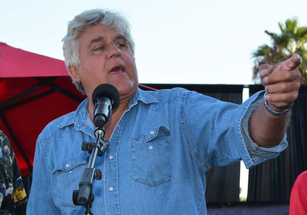 Jay Leno will perform Sept. 8 at the Rodney Strong Summer Concert Series. (DAN HOLM/ WWW.SHUTTERSTOCK.COM)