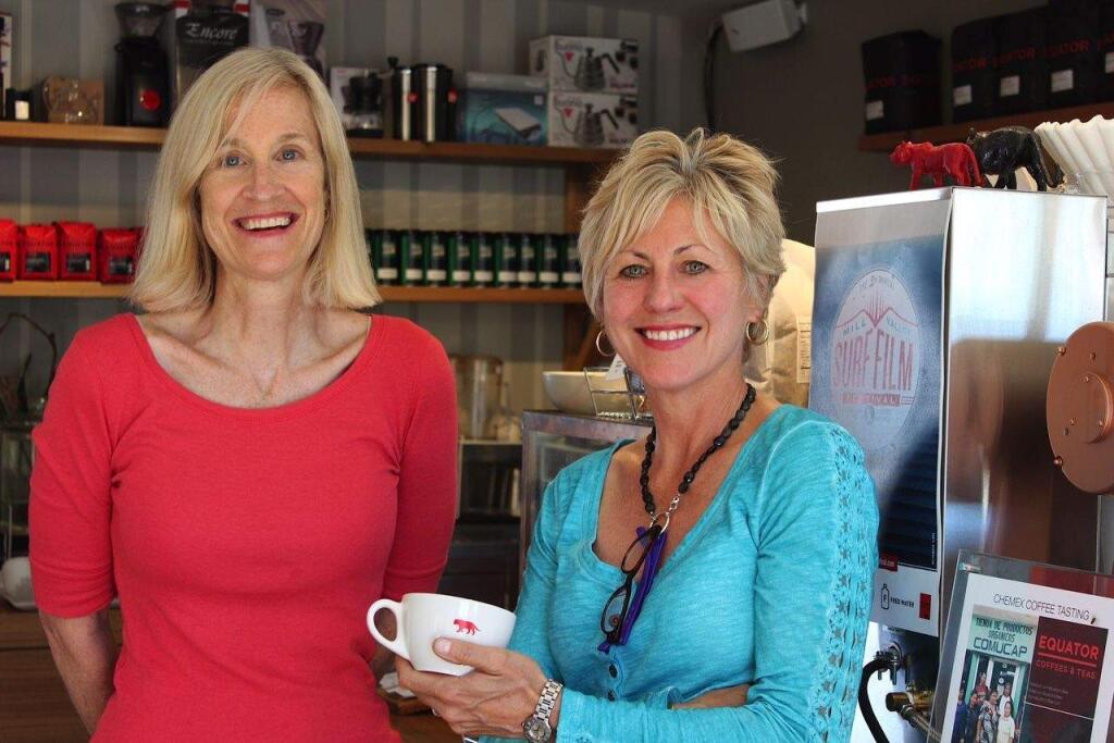 Helen Russell and Brooke McDonnell, owners of Equator Coffee