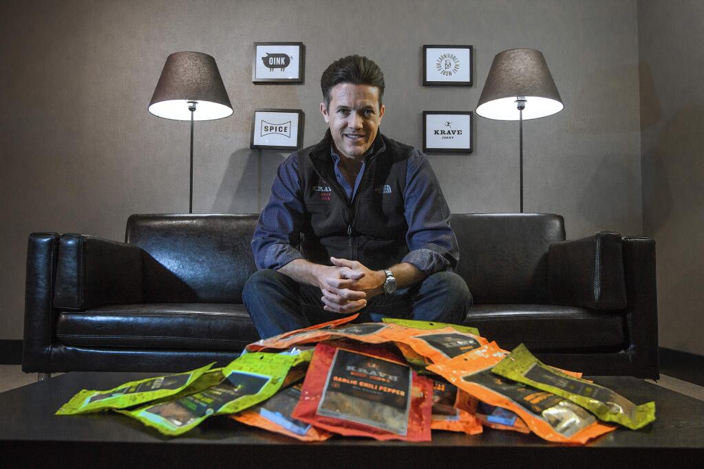 Robbi Pengelly/Index-TribuneJon Sebastiani sold his five-year-old company, Krave, to the Hershey Company, the Pennsylvania-based chocolate company, for a reported $200 million to $300 million.