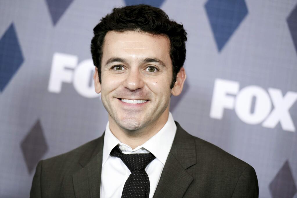 FILE - In this Jan. 15, 2016 file photo, actor Fred Savage attends the FOX All-Star Party at the Fox Winter TCA in Pasadena, Calif. Savage says allegations in a lawsuit that he was abusive to a woman on the set of the Fox series “The Grinder” are “absolutely untrue.” Costumer Youngjoo Hwang claims in the suit, filed Wednesday, March 21, 2018, in Los Angeles, that Savage berated her, struck her arm and behaved aggressively toward female employees. She also alleges 20th Century Fox Television refused to investigate her complaints. (Photo by Richard Shotwell/Invision/AP, File)