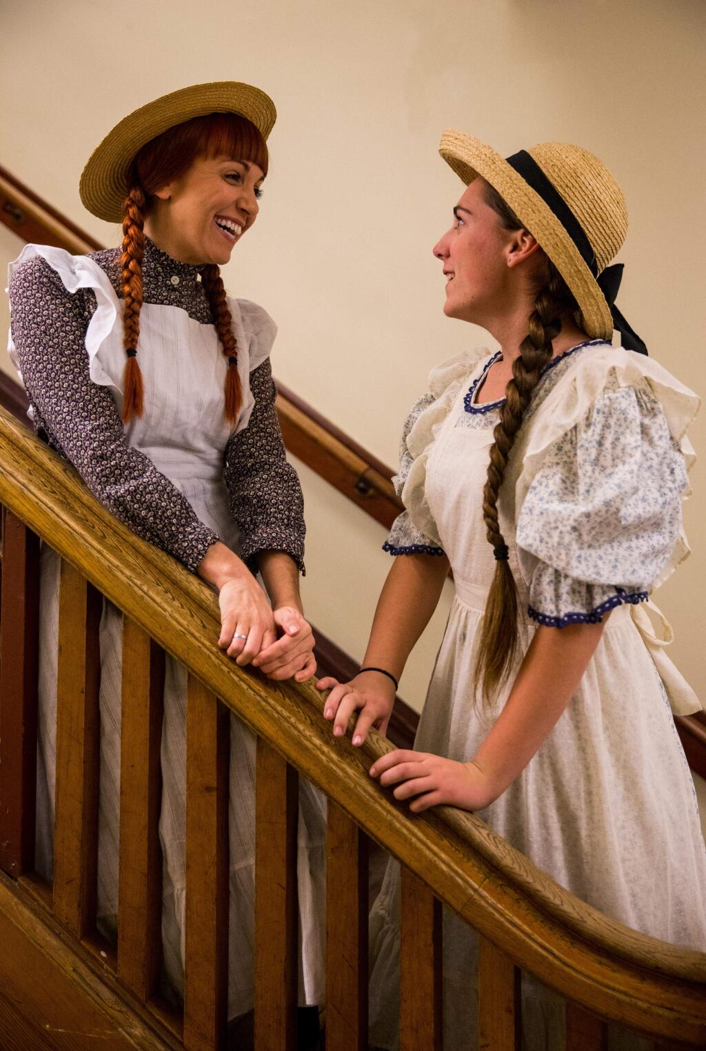 Cast members of 'Anne of Green Gables' will be at the library this week. Photo by Miller Oberlin.
