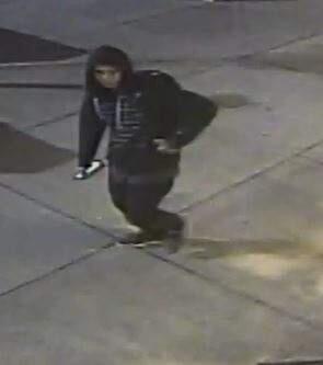 Petaluma police are seeking the public's help in tracking down a man suspected of tagging vehicles and businesses along East Washington Street. (Photo courtesy of the Petaluma Police Department)