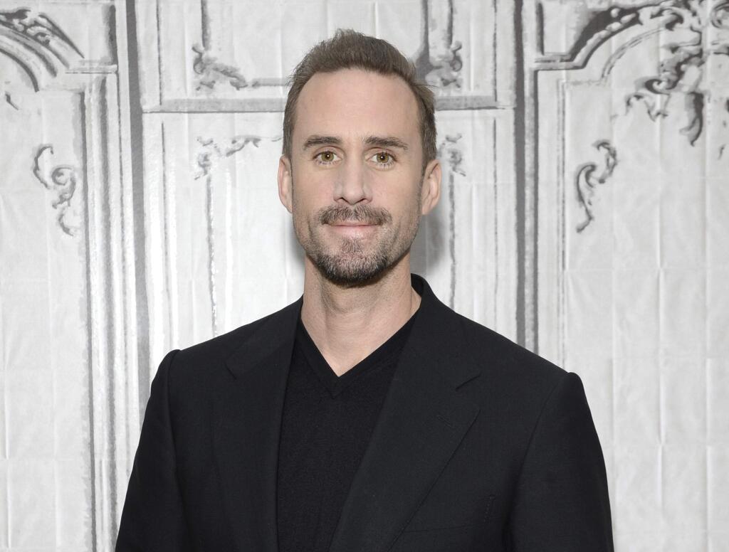 FILE - In this Feb. 17, 2016 file photo, actor Joseph Fiennes attends AOL's BUILD Speaker Series to discuss the film, 'Risen' in New York. Fiennes has been cast in Hulu's adaptation of Margaret Atwood's award-winning novel, 'The Handmaid's Tale.' Sky Arts released a trailer of its upcoming 'Urban Myths' series on Jan. 11, 2017, which will feature one episode with Fiennes playing Michael Jackson. (Photo by Evan Agostini/Invision/AP, File)