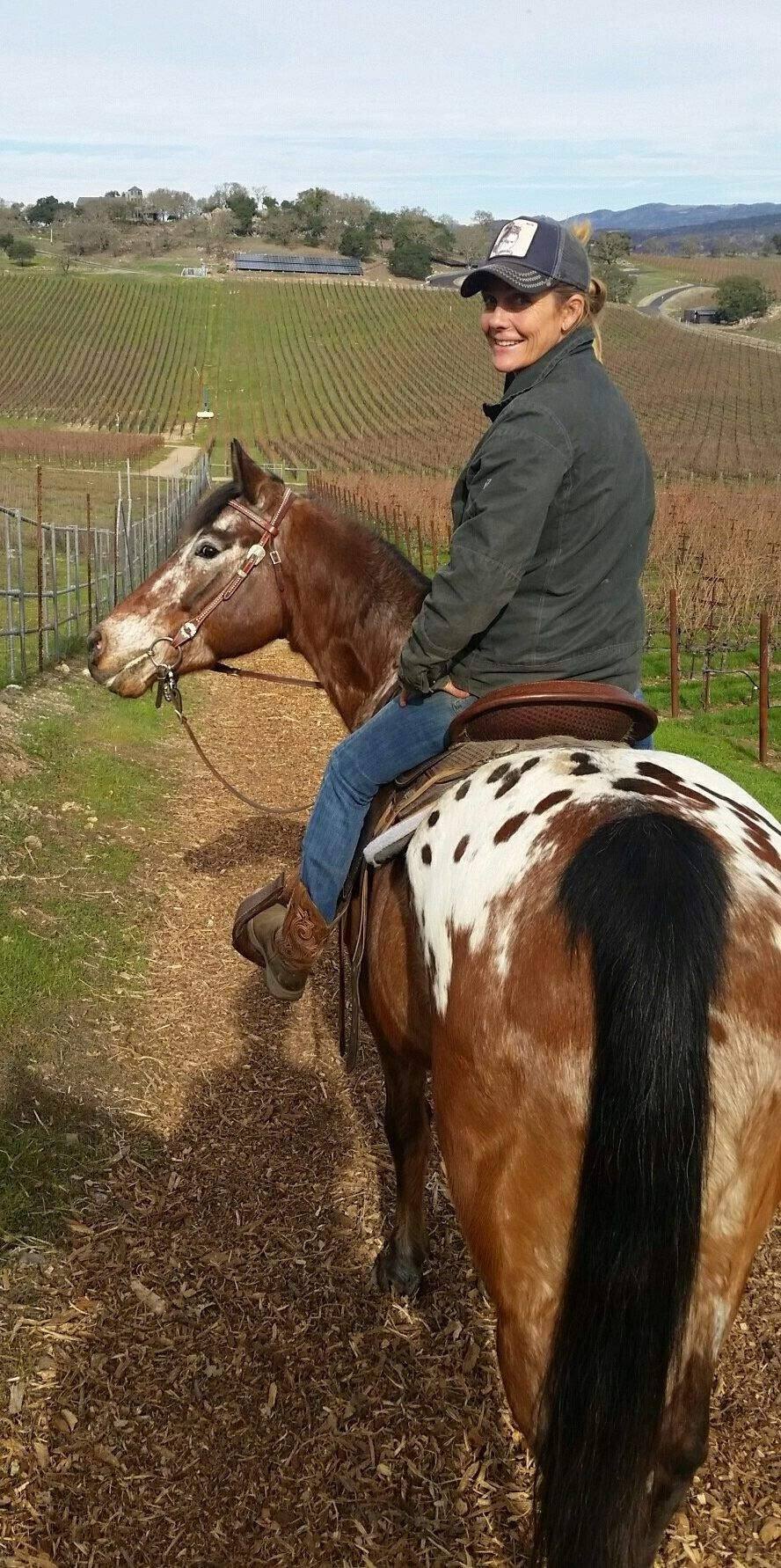Michelle Rogers has launched Sonoma Valley Trail Rides.
