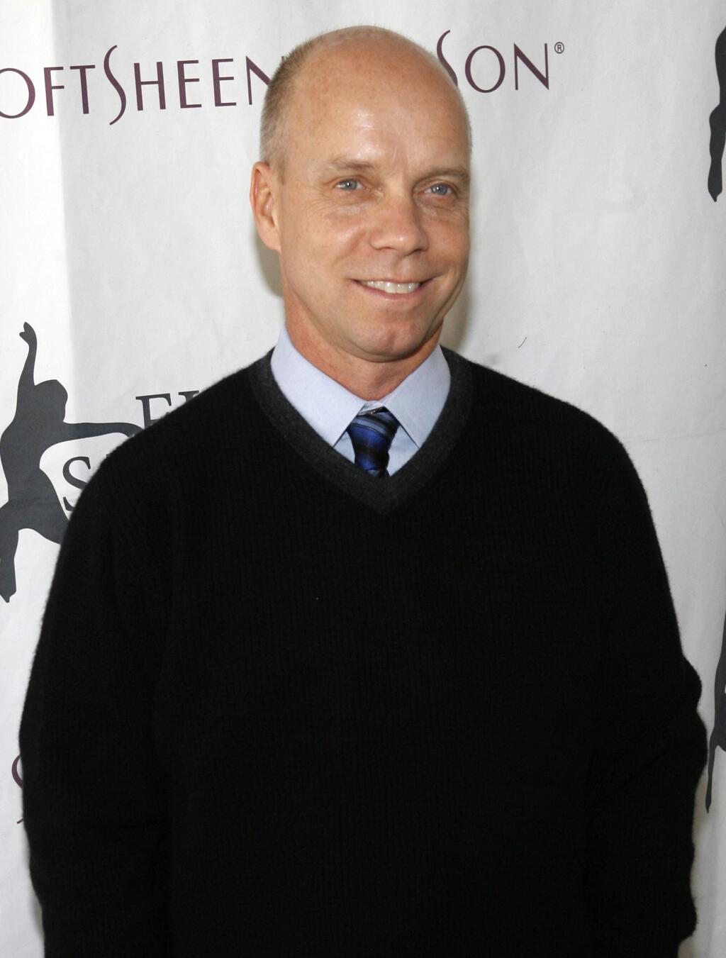 FILE - In this April 9, 2007 file photo, former Olympic figure skating gold medalist Scott Hamilton arrives for Figure Skating In Harlem's annual gala 'Skating with the Stars' at Central Park's Wollman Rink in New York. Hamilton told People magazine for a story published online on Oct. 23, 2016, that he has been diagnosed with another brain tumor. (AP Photo/Jason DeCrow, File)