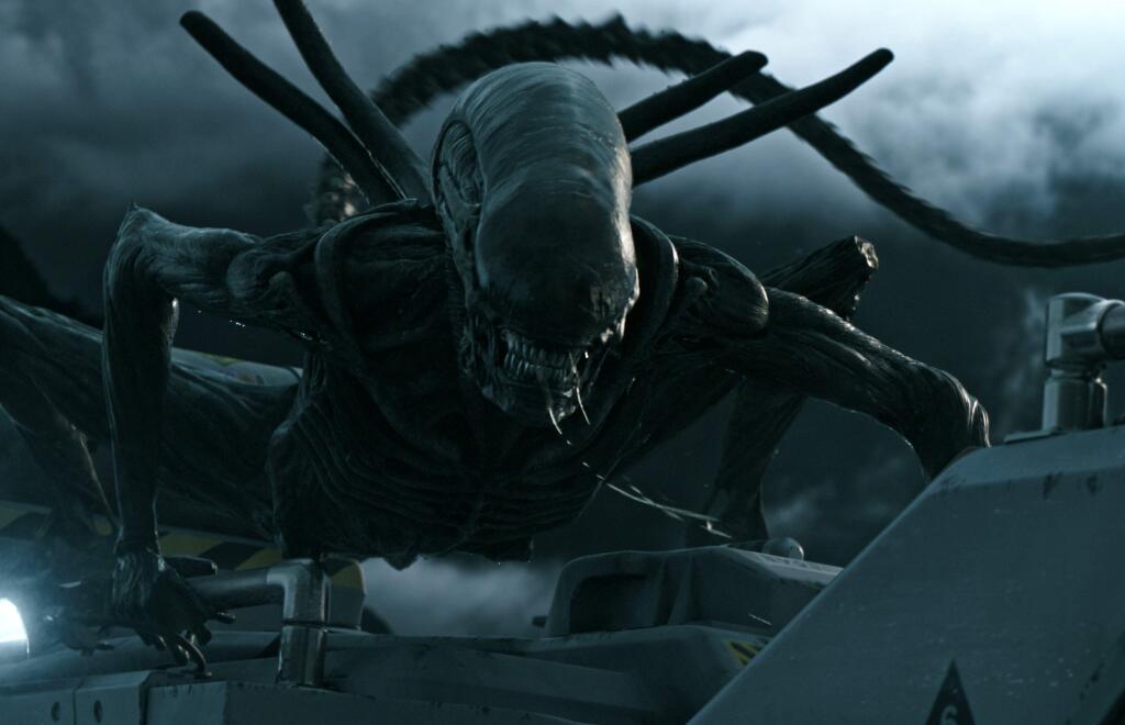This image released by Twentieth Century Fox shows a scene from 'Alien: Covenant.' (Twentieth Century Fox via AP)