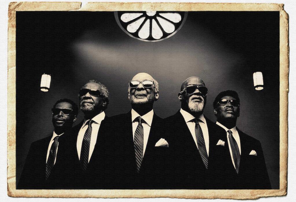 The Blind Boys of Alabama will join Marc Cohn for a concert at the Green Music Center on Jan. 18. (COURTESY)
