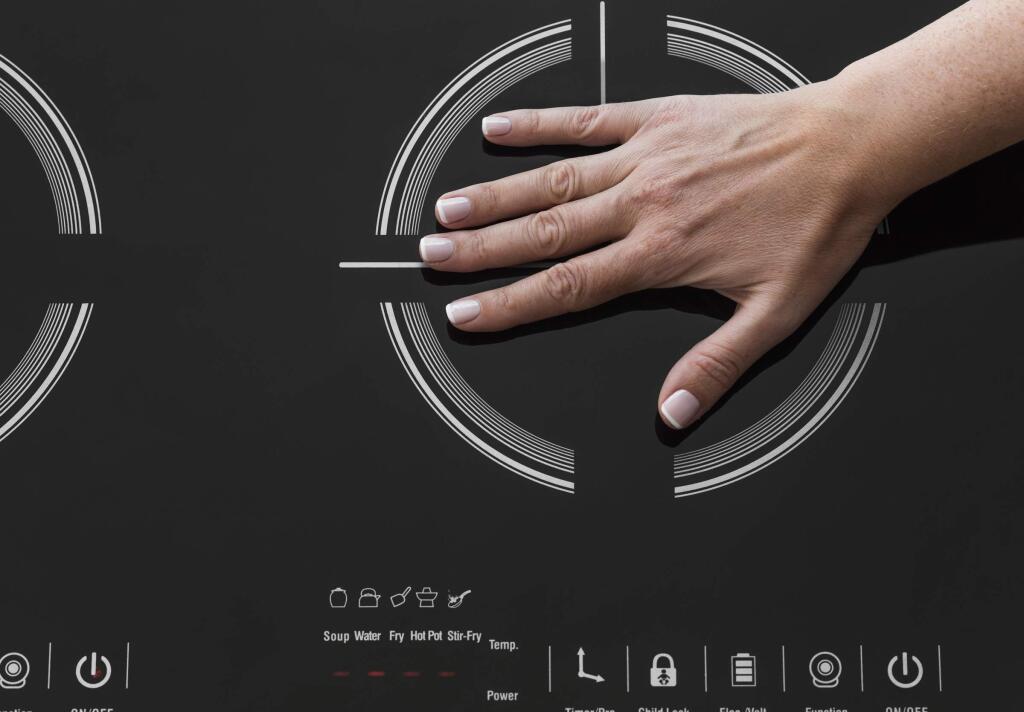 Induction cooktops are warm to the touch but won't burn your hands.