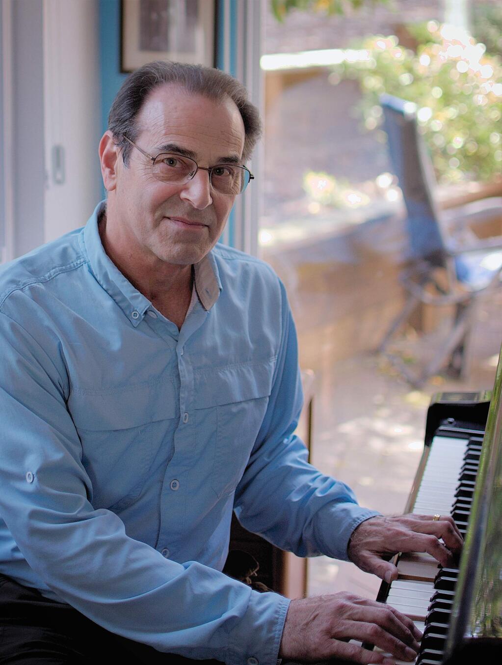 Larry Lobel is a Petaluma-based piano technician. (Photo by Lynn Schnitzer/For The Argus-Coureir)