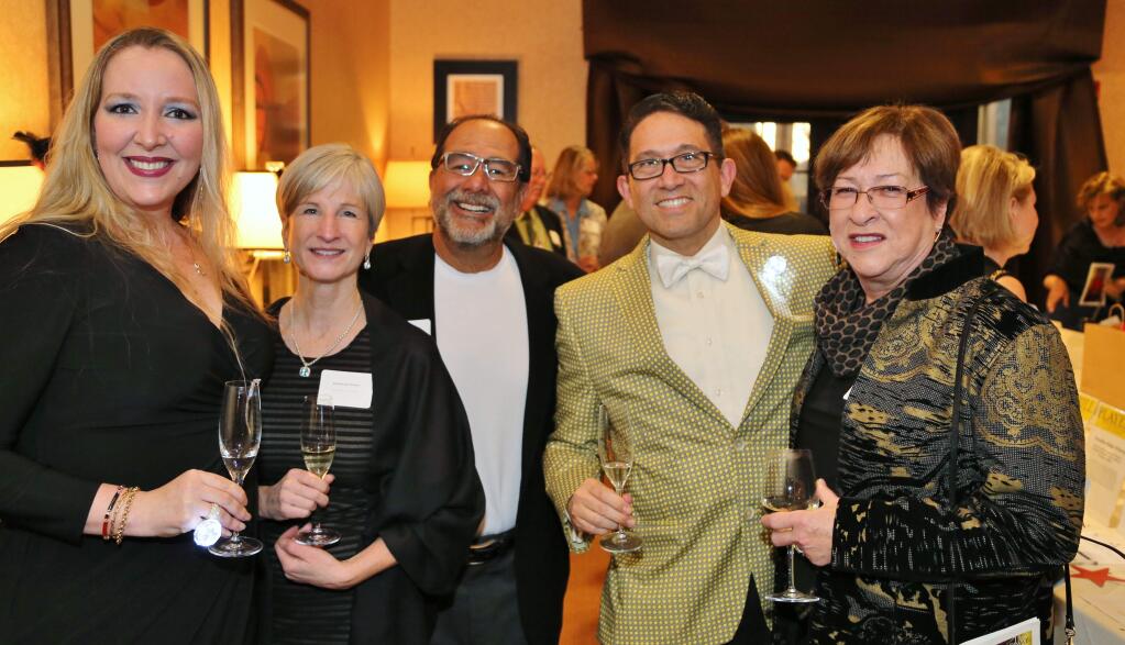 Members and local businesses were honored at the Santa Rosa Chamber's annual gala, held at Vintners Inn in Santa Rosa, Thursday, Feb. 26, 2015. (photos by Will Bucquoy)