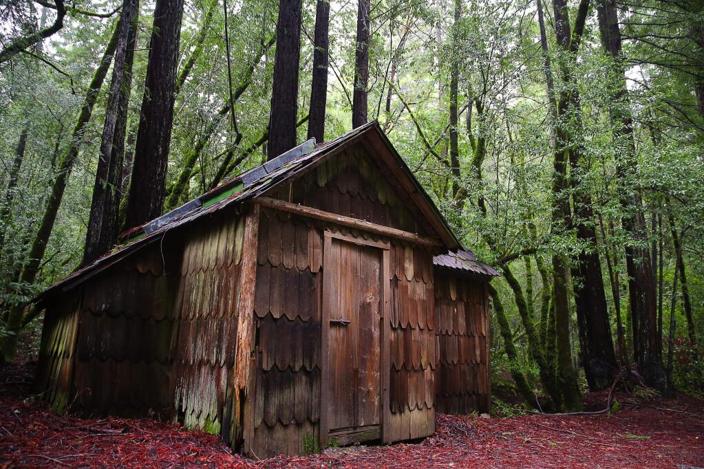 The former Venado post office along Mill Creek Road, west of Healdsburg, on Tuesday, January 19, 2016. (Christopher Chung/ The Press Democrat)