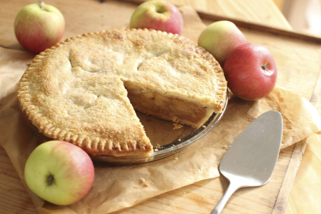Have a slice of Gravenstein Apple Pie at Mom's in Sebastopol.(AP Photo/Matthew Mead)