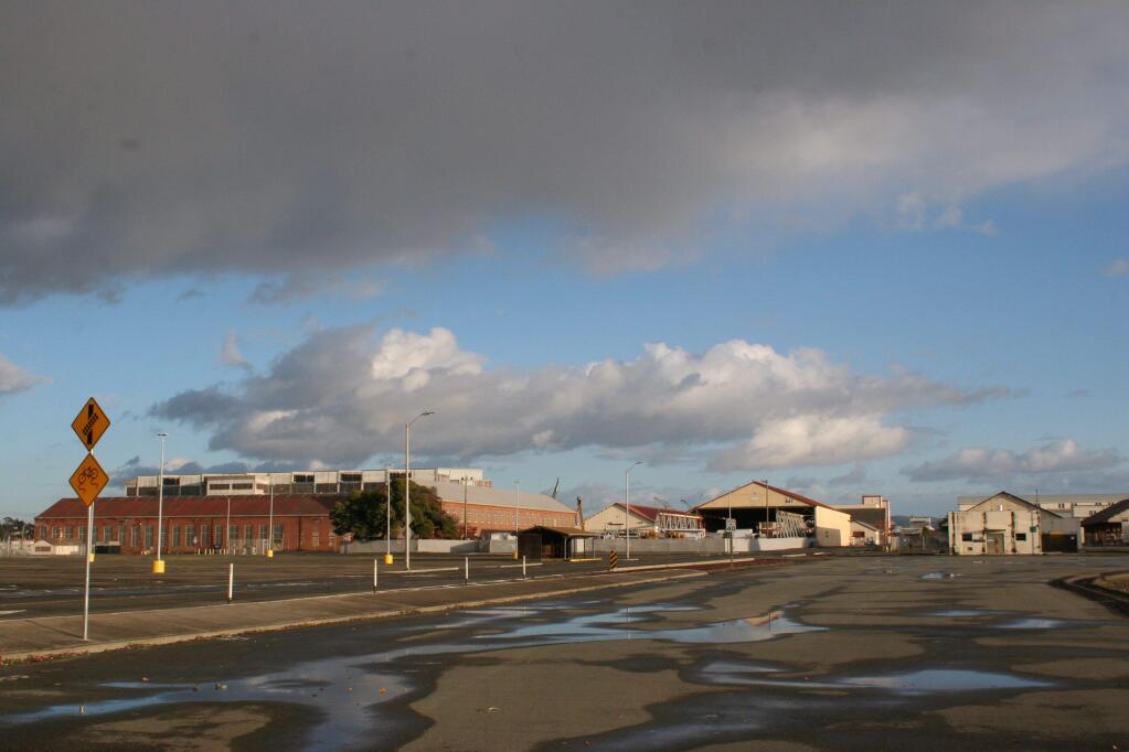 Vallejo's Mare Island former naval shipyard has stood virtually vacant for 30 years, until redevelopment started bringing in businesses in recent years. (Cynthia Sweeney / North Bay Business Journal) February 2018