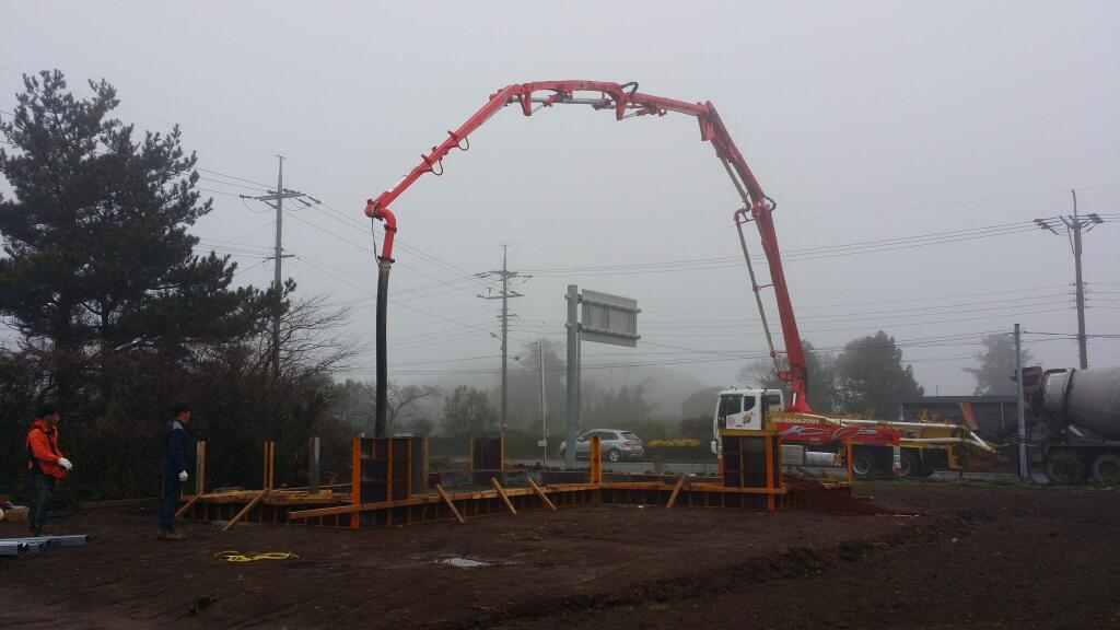 Construction is underway on the Don Taylor Omelette Express in Santa Rosa's sister city of Jeju, South Korea. The restaurant will open as a training café for residents of the AeSuhWon Center for Teenage Mothers and Children (Courtesy photo)