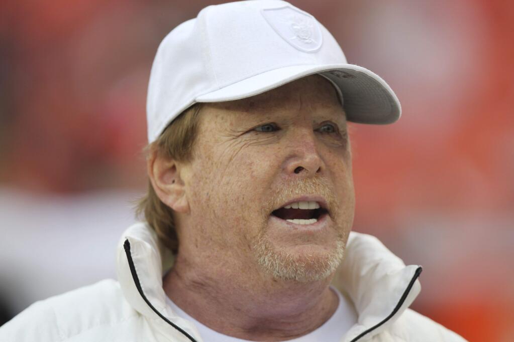 Raiders owner Mark Davis. (Ed Zurga / Associated Press)