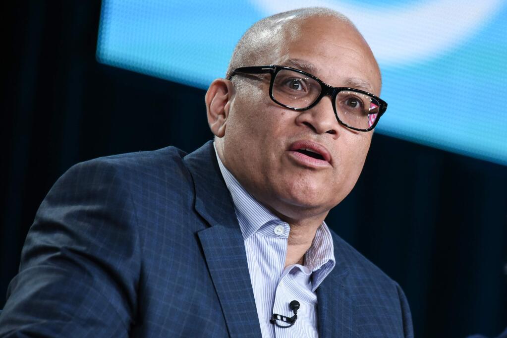 FILE - In this Jan. 10, 2015, file photo, Larry Wilmore speaks at the Viacom 2015 Winter Television Critics Association (TCA) press tour in Pasadena, Calif. Comedy Central announced on Monday, Aug. 15, 2016, that 'The Nightly Show with Larry Wilmore,' which premiered in January 2015, will conclude its run on Thursday, Aug. 18. (Photo by Richard Shotwell/Invision/AP, File)