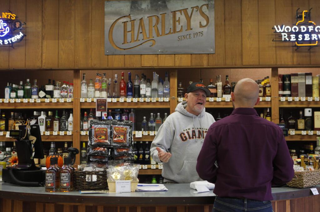Charleys Wine Country Deli is making a new name for itself with regular rib barbecues. (CRISSY PASCUAL/ARGUS-COURIER STAFF)