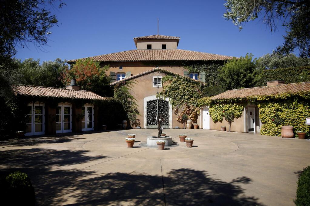 Viansa Sonoma, whose winery is seen here on August 27, 2013, is one of the more than 50 wine and spirits brands that are part of the Santa Rosa-based Vintages Wine Estates portfolio. (BETH SCHLANKER/ The Press Democrat)
