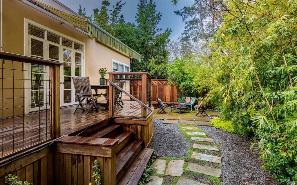 A deck and low maintenance yard at 14 Coady Court, Petaluma. Property listed by Timo Rivetti/ Keller Williams Realty, 707-583-7000, rivettirealestate.com. (Courtesy of BAREIS MLS)