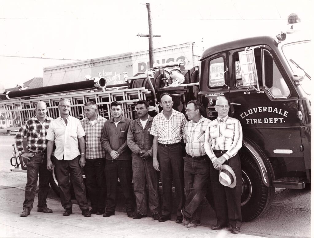 Cloverdale Fire Department circa 1964.