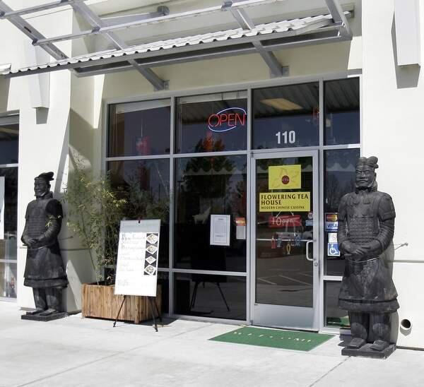 The Flowering Tea House is in the Redwood Gateway Shopping Center in Petaluma. (ARGUS-COURIER FILE)