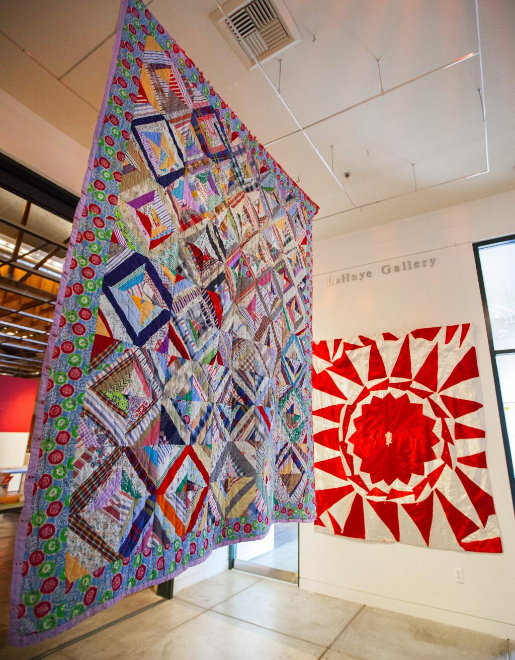 Robbi Pengelly/Index-TribuneThe quilts are part of an exhibit at the Sonoma Valley Museum of Art.