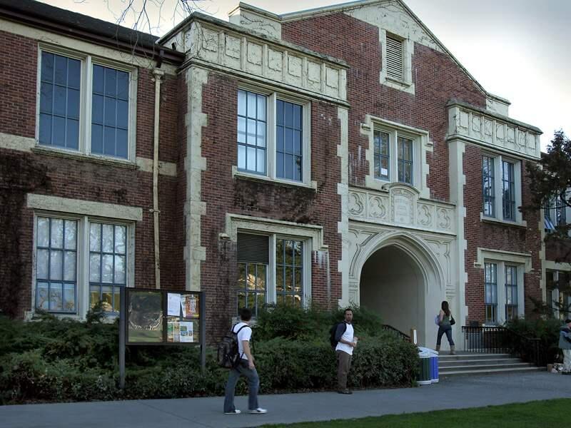 Analy Hall on the Santa Rosa Junior College's main campus was one of several buildings in Santa Rosa built under the New Deal during the Depression. Others at school include the Luther Burbank Theater and Jesse Peters Museum. (Press Democrat / Jeff Kan Lee)