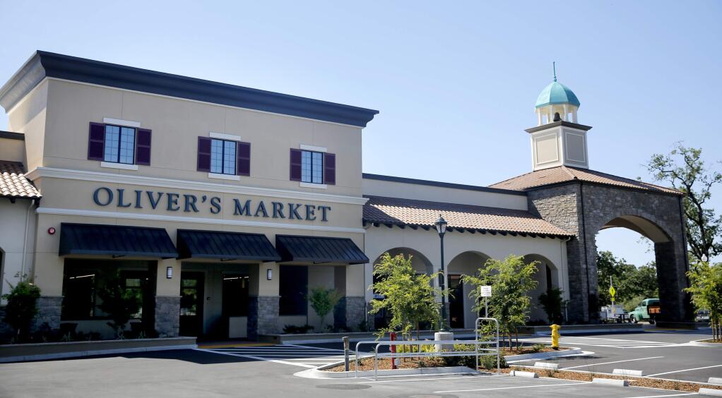 Oliver's Market before the grand opening on Wednesday morning. Photo taken in Windsor, on Monday, May 16, 2016. (BETH SCHLANKER/ The Press Democrat)