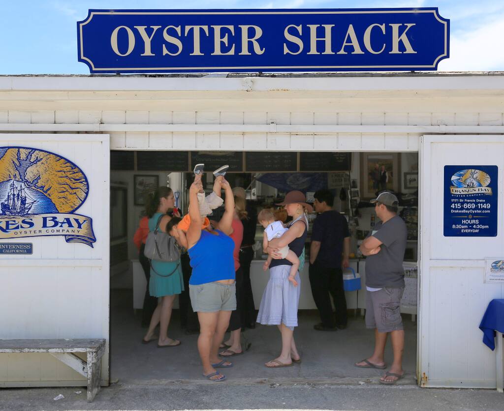 Drakes Bay Oyster Company, Monday June 30, 2014 at Point Reyes National Seashore. (Kent Porter / Press Democrat)