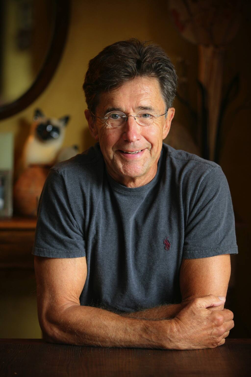 James Conaway, author of many book, including three on the Napa Valley. (Copyright Peter Menzel)