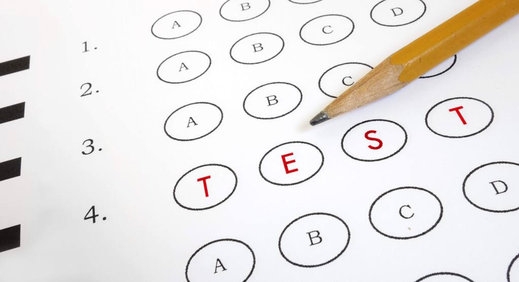 Legislation pending in Sacramento would give California school districts the option of substituting the SAT or ACT college-entrance exams for the state's standardized test for 11th graders.