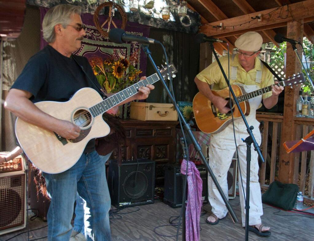 Jaydub and Dino are playing Schug Carneros Winery in Carneros at 1 p.m. on Saturday, May 28.